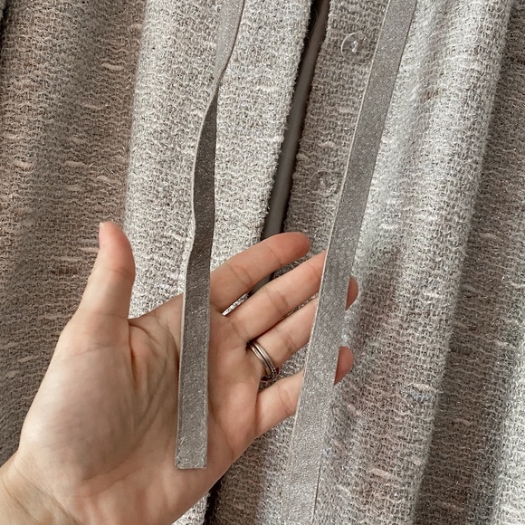 SOLD❗️Chanel runway fall silver gray tweed blazer jacket - Picture 11 of 14